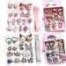 Hcliptie 36 piece baby girl hair clips Nice hair loops elastic hair tie hair jewel