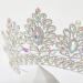 SWEETV Vintage Baroque Wedding Tiara for Bride | Jeweled Queen Crown - Ideal for Birthday, Quinceanera, Prom - Multicolored - Buy Online on GoSupps.com