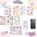 150 Pcs Unicorn Temporary Tattoos for Girls - Birthday Party Supplies and Favors for Kids Ages 5-10 - Waterproof Fake Tattoos Stickers (10 Sheets) - Buy Online on GoSupps.com