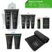 Tiege Hanley Men's Skin Care Mega Gift Box | 10-Piece Set with Facial Care, Body Wash, Bar Soap, Hand Lotion, and Plush Hand Towel | Ideal Gift for Men - Buy Online on GoSupps.com