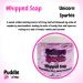 Unicorn Sparkle Whipped Soap Body Wash - 150g - Natural Oils and Butters - Sweet Scent - Vegan Friendly - Puddle of Wax - Made in the UK - Buy Online on GoSupps.com