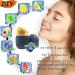 Shop Keepaq Ice Scooter Face Massager & Reusable Silicone Roller for Skincare | Reduce Pores & Dark Circles - B-Black - Buy Online on GoSupps.com
