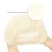 Wig Caps Mesh Cap with Wide Elastic Band for Making Wigs - Blonde Mesh Cap M (2 Pcs) - Buy Online on GoSupps.com