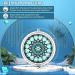 Peace Mandala Himmel 3-Compartment Portable Pill Box | Unique Decorative Metal Medicine Organizer - Ideal Gift - Buy Online on GoSupps.com