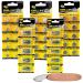 41pc Alkaline Batteries Kit Includes A28PX 23A L1154 L626 L1131 and Watch Opener