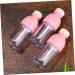 Baluue Flacons De Gloss Vides 10pcs Bouteilles De Brillant En Plastique Transparent Contenants Et Pratiques Rose Voyage Bouchon tanche - Buy Online on GoSupps.com