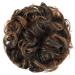 Yamel Chignon Hairpiece Curly Bun Scrunchie 4T30# Darkest Brown to Light Auburn - Updo Combs Synthetic Extensions for Women - Buy Online on GoSupps.com