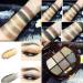 UIFCB Glitter Eyeshadow Palette - 6 Color Sparkle Shimmer Eye Shadow Makeup Set - Buy Online on GoSupps.com