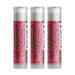 Watermelon Lip Balm Set of Three - Moisturizing & Flavorful Lip Care | Best International Shipping - Buy Online on GoSupps.com
