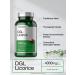 Horbaach DGL Licorice Chewable Tablets 4000mg | 180 Count Vegetarian, Non-GMO, Gluten-Free - Buy Online on GoSupps.com