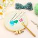 Punch Needle Metal Tube with Wooden Texture Handle Embroidery Pens - Weaving Tools for Thread and Yarn (2.2 mm 1.6 mm 1.2 mm) - Buy Online on GoSupps.com