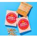 Honey Mama's Peanut Butter Cookie Peanut Fudge Bar - PACK OF 6 NO Refined Sugar Gluten Free Dairy Free Soy Free NO Seed Oils 2.5 Ounce 3-Serving Bar - Buy Online on GoSupps.com