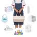Hinwar Baby Diaper Caddy - Portable Organizer for Infants | Cotton Rope Storage Bag with Removable Divider - Perfect Newborn Shower Gift & Car Organizer (Brown) - Buy Online on GoSupps.com