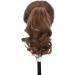 Silk-co Curly Light Brown Clip-in Ponytail Hair Extension - 12 inch - Buy Online on GoSupps.com