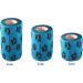 Vet Wrap Tape 2 Inch 2 Pack Blue with Black Paws - Self Adherent Cohesive Flex Bandage for Pets - Buy Online on GoSupps.com