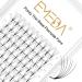 EMEDA Thin Base 6D Premade Fans Eyelash Extensions Mixed Tray Pointy Base Volume Lash Extensions Middle Tape Long Stem Russian Point Premade Lash Extensions Fans (6D .07 C 9-15mm Mix Length) 6D-0.07-C 9-15 mm