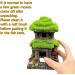 M2cbridge Aquarium Decorations Fish Hideout House Betta Cave with Green Lifelike Moss (Style 3) - Buy Online on GoSupps.com
