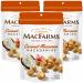 MacFarms Coconut Macaroon Macadamia Nuts - 4.5 Oz (Pack of 3) Coconut Macaroon 4.5 oz (Pack of 3)