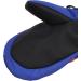 FAYHIJUN Waterproof Kids Mittens - Thermal Fleece Lined PU Palm Gloves for Boys Girls Age 7-9 - Ideal for Skiing, Snowboarding, Cycling - Blue - Buy Online on GoSupps.com