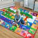 teytoy Baby Cotton Play Mat  Playmat Baby Crawling Mat for Floor Baby Mat Large Super Soft Extra Thick (0.6cm)  Plush Surface Foldable Non-Slip Non-Toxic - Buy Online on GoSupps.com