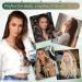 Elailite Clip-In Hair Extensions - 76cm Light Blonde Heat-Resistant Real Hair 5 Clips 130g - Shop Now for International Shipping! - Buy Online on GoSupps.com