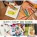Sketch Book 5.5 X 8.5 - Spiral Sketchbook Pack of 2 SuFly 200 Sheets (68 lb/100gsm) Acid Free Sketch Pads for Drawing for Adults Spiral-Bound with Hard Cover for Kids & Adults 100 Sheets Each 5.5-x-8.5-inch:2 Pack - Buy Online on GoSupps.com