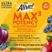 Nature's Way Alive! Max3 Daily Multi-Vitamin â€“ No Iron, 90 Tablets for Optimal Health - Buy Online on GoSupps.com