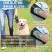 Etechydra Dog Retractable Leash 5m/16ft Gray - Heavy Duty Nylon Tape Leash with Anti-Bite Steel Chain for Medium Large Dogs - Buy Online on GoSupps.com