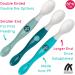TUM TUM 3pc Swapsie Weaning Spoons Set - Double Ended Baby Spoons (Blue) - BPA & Dishwasher Safe - Buy Online on GoSupps.com
