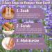Nascentials Pedicure Kit 3 Step Set - Soak Scrub and Moisturize Your Feet Made With Essential Oils (Lavender Daydream) Gift Set - Buy Online on GoSupps.com