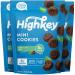 HighKey Sugar Free Cookies Mint Chocolate - 6.75oz Keto Snack Food 3-Pack Low Carb Diabetic Snacks Gluten Free Sweets Diet Friendly Foods Healthy Desserts Butter Cookie Almond Flour Treat No Sugar Keto Chocolate Mint