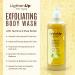 LightenUp Exfoliating Body Wash - 33.8 Fl oz / 1000 ml - Shea Butter & Jasmine Oil Formula for Skin Exfoliation and Nourishment - Buy Online on GoSupps.com
