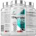Thyroid Pro: Ultra Premium Thyroid Support Supplement | 15-in-1 Complex with Ashwagandha, Ginseng, L-Tyrosine & Zinc | 60 Vegan Capsules - Buy Online on GoSupps.com