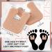 60pc U-Shaped Felt Callus Pads for Pain Relief - Metatarsal & Forefoot Foot Cushion for Men and Women - Beige - Buy Online on GoSupps.com