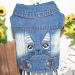 Shop AMAONE Chihuahua Dog Coat - Leopard Bowknot Winter Jacket for Small Dogs | One Size (0207frbka-blue d) - International Shipping Available! - Buy Online on GoSupps.com