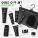 Shop Tiege Hanley Men's Skin Care Gift Box Set - Gold | Complete Skincare for Men - Face Wash Moisturizers Clay Mask & More - Buy Online on GoSupps.com