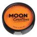 Moon Creations Pro Face & Body Makeup | Bright Orange | 36g | Professional Colour Paint Cake Pots for Face Painting | Face Paint For Kids Adults Fancy Dress Festivals Halloween