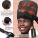 Bonoye Soft Bonnet Hair Dryer Attachment - Heat Protector Headband for Curl Styling, Conditioning, and Drying - Black - Buy Online on GoSupps.com