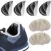 Sibba Foot Cushions for Loose Shoes - Self-Adhesive Insole Pillows for High Heels Midfoot Support & Toe Protection - 4 Pair Set (2 Black & 2 Skin-Colored) - Comfort Heel Cushions for Women - Buy Online on GoSupps.com