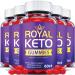 (5 Pack) Royal Keto Gummies - Official Formula Vegan - Royal Keto Gummy Advanced Strength Formula 1000mg Apple Cider Vinegar Gummies with Beet Root Juice Vitamin B12 VB6 ACV Keto (300 Gummies)