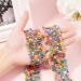 PandaHall 1 Yard 1.4 Crystal Rhinestone Trim Hotfix Ribbon - DIY Wedding Bridal Dress Embellishment - 0.5 Multicolor - Buy Online on GoSupps.com