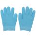 FRCOLOR 1pair Moisturizer Care Re.x.cm Rough Blue Cuticles Healing Moisturizing Chapped Cracked Men Spa for Exfoliating Gloves Practical Silicone Hydrating Women Lining