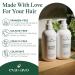 EVA + AVO Shampoo and Conditioner Set | Hydrating Avocado Oil & Wild Rosemary for All Hair Types | 8 Fl Oz Duo - International Shipping Available - Buy Online on GoSupps.com