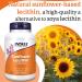 Now Foods Sunflower Lecithin 1200mg High Dose 100 Softgels - Soy Free, Gluten Free, Non-GMO - Buy Online on GoSupps.com