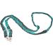 CHALLENGER Western Braided Roping Knotted Barrel Reins Teal Brown - 60764 - Buy Online on GoSupps.com