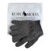 Sphynx Hairless cats Carbonized Bamboo Bath Exfoliating Gloves Charcoal Bamboo Shower Body Scrub