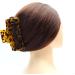 QinGoo Large Beautiful Turtle Shell Hair Clip Hair Clip Women's Headdress Elegant Hair Accessory 1 Piece 13 cm Dark Tortoise - Buy Online on GoSupps.com