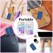 Premium Manicure Set for Men & Women - Travel Nail Grooming Kit with Rainbow Case - Perfect Gift for Family & Friends - Buy Online on GoSupps.com