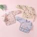 Yunguui 5-Pack Baby Sleeved Bibs | Waterproof Washable Full-Body Bibs for 3-30 Months | Unicorns Butterflies Flamingos Swans Birds - Buy Online on GoSupps.com