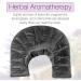 Heating Pad for Neck and Shoulders | Microwavable Weighted Heat Therapy Wrap with Aromatherapy Herbs | Hot/Cold Pack for Pain Relief - Grey - Buy Online on GoSupps.com